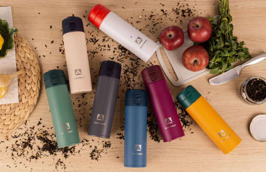 Классическая термокружка с ситом