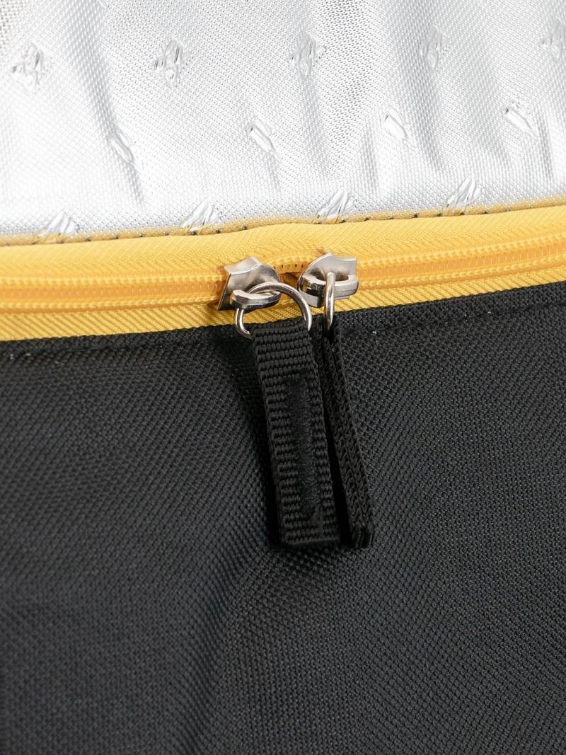 Термосумка-холодильник 30л серии 3001 чёрная с люком - 6