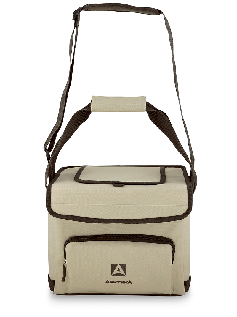 Термосумка-холодильник 10л серии 3000 бежевая с люком - 6