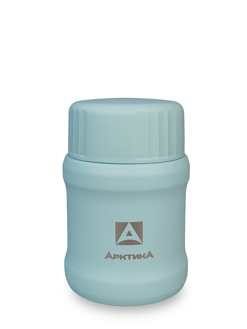 Термос 0.5л серии 311 для еды голубой компактный - 1