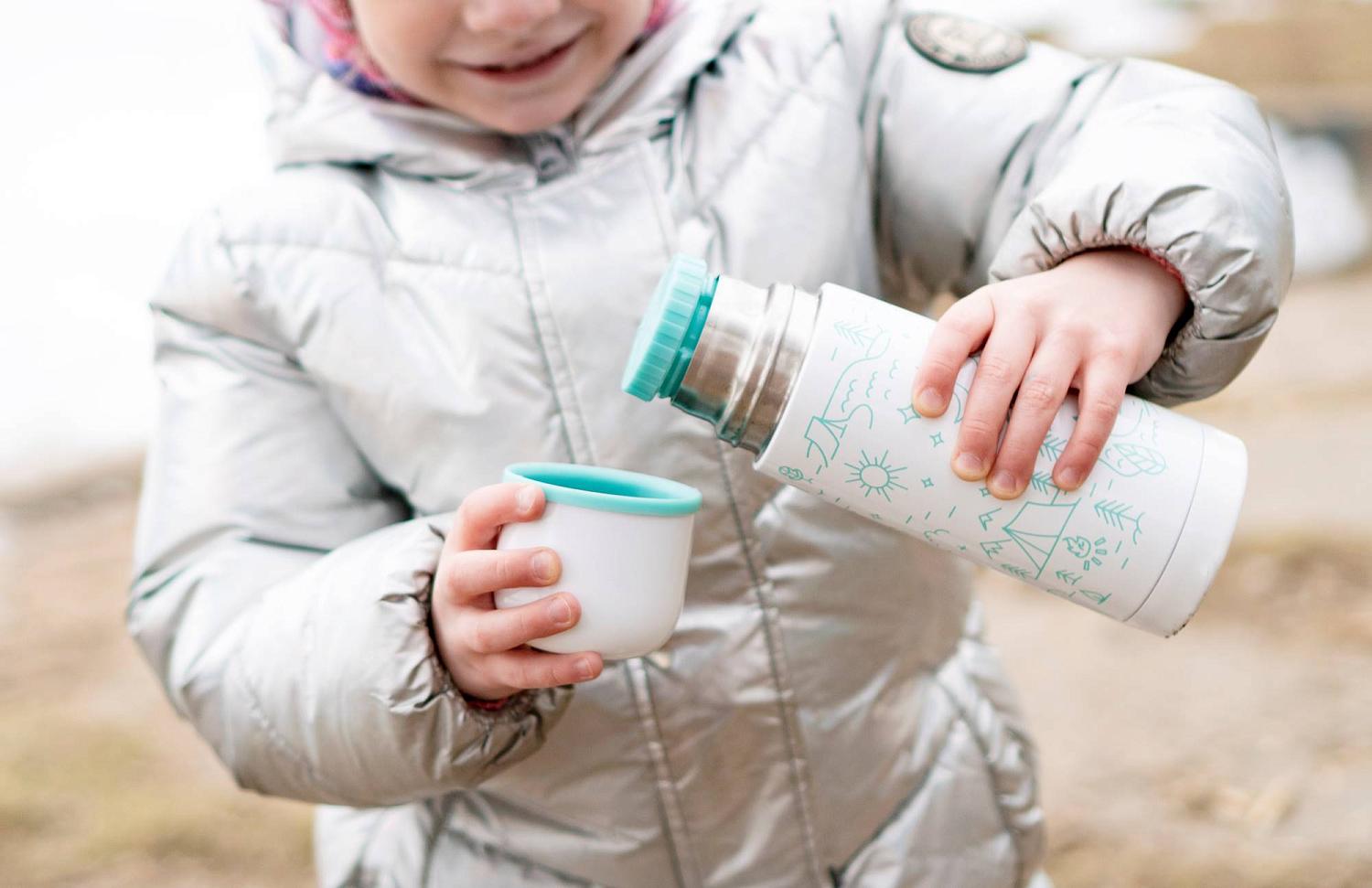 Термос серии 102W – как у мамы и папы, только маленький и свой. 