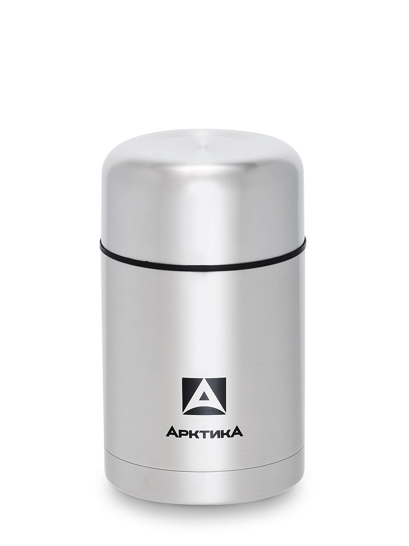 Термос 0.75л серии 301 для еды стальной с широким горлом - 1