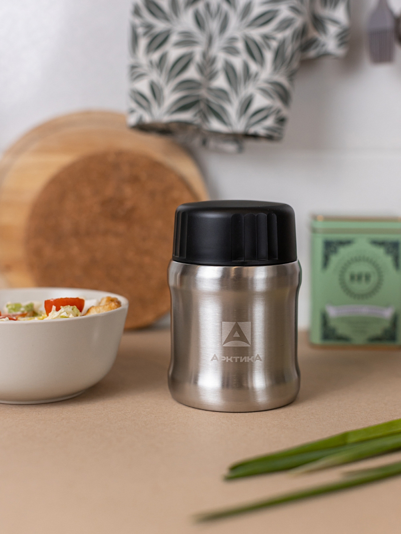Термос 0.5л серии 311 для еды стальной компактный - 2