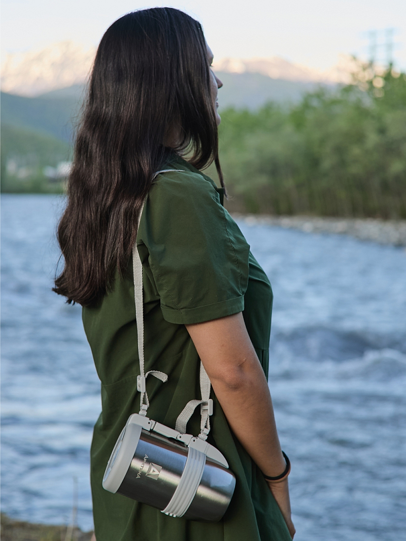 Термос 0.8л серии 205 стальной с лаковым покрытием (уценка) - 2