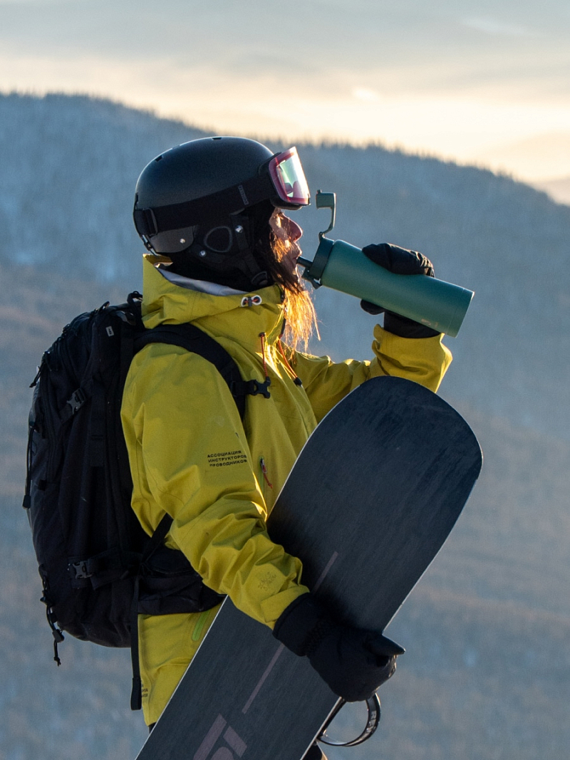 Термокружка 0.75л серии 702 «Сититерм» «Хвоя» с ситечком (уценка) - 2