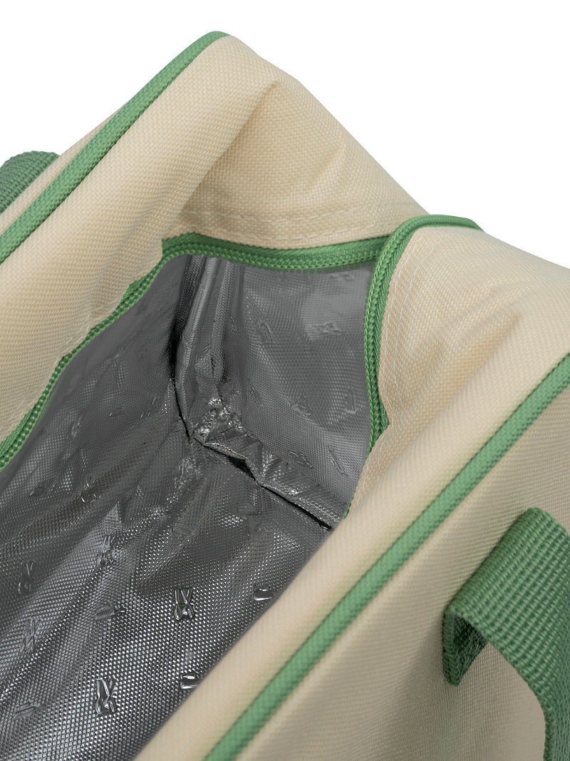 Термосумка 7.5л серии 3300 зеленая для ланча - 4