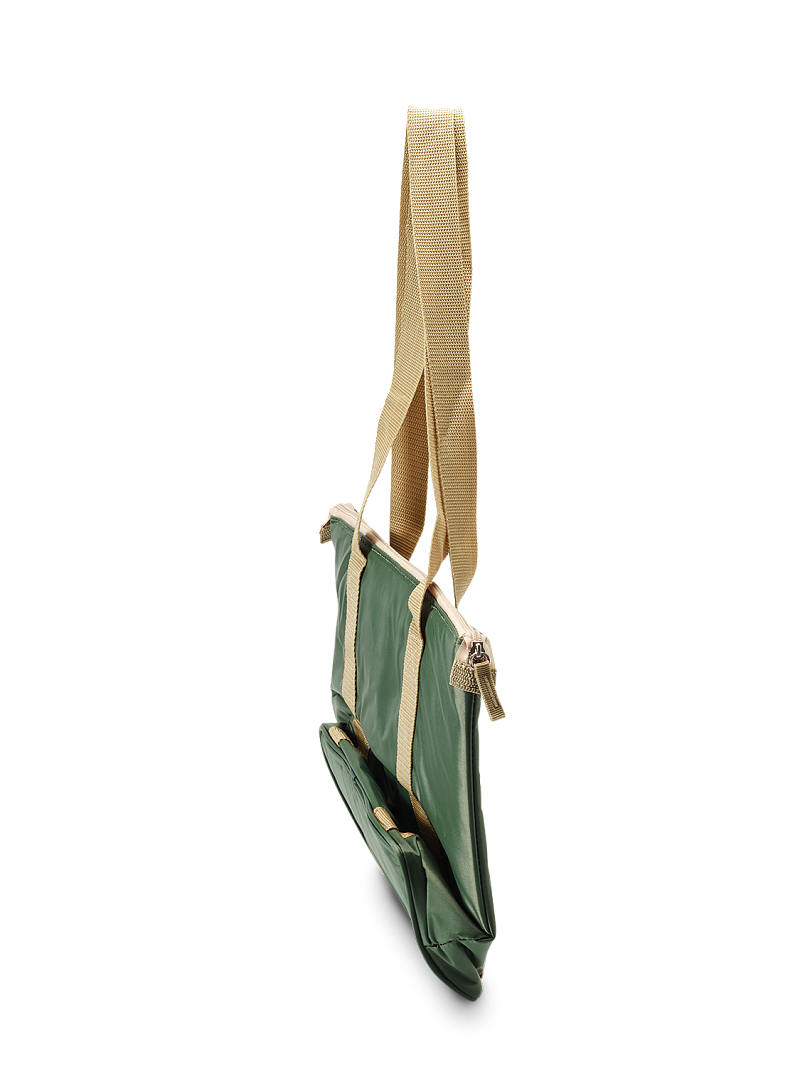 Сумка-холодильник 10л серии 3100 зелёная компактная - 3