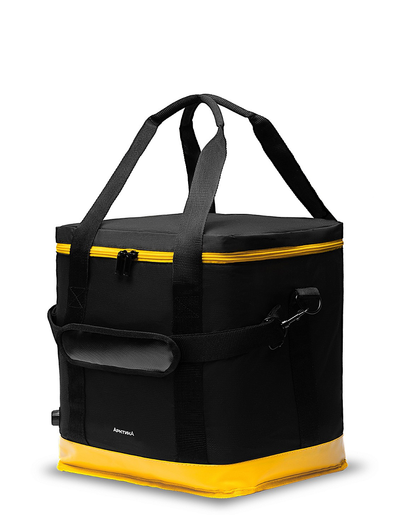 Термосумка 40л серии 010 «Порт Диксон» чёрная - 3