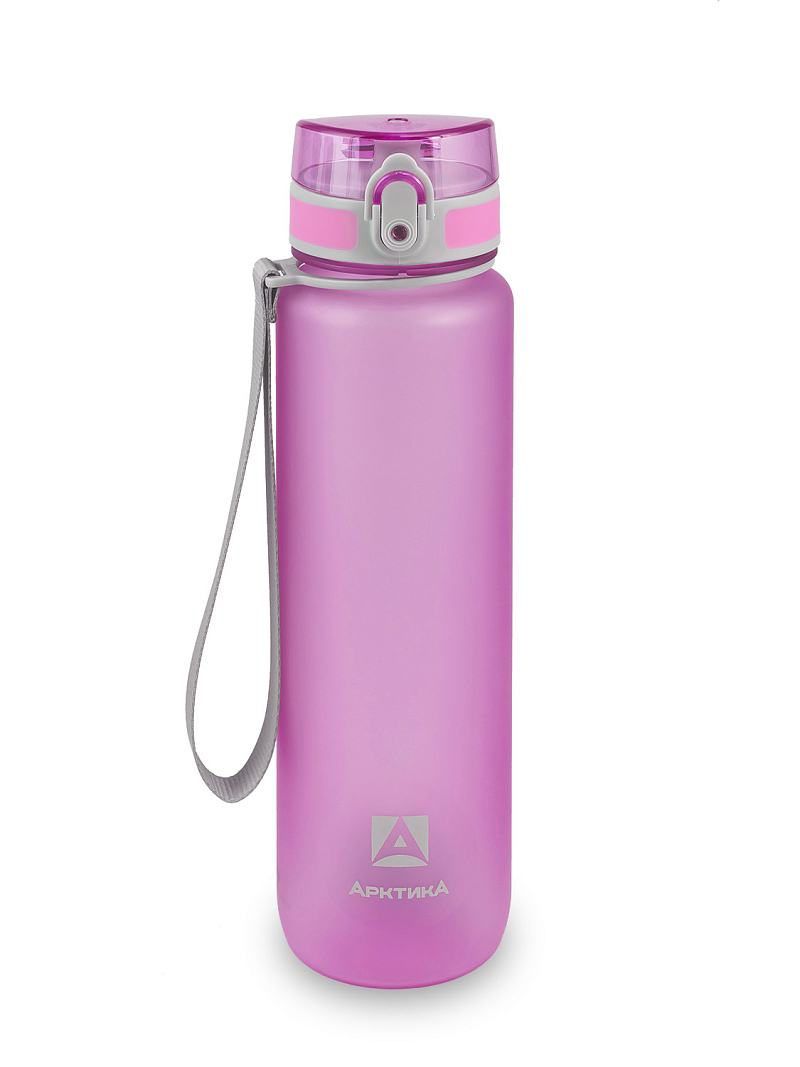 Тритановая бутылка 1л серии 720 матовая лавандовая с ситечком - 6