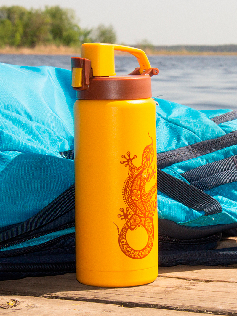 Термокружка 0.5л серии 702 «Сититерм» «Ящер» (уценка) - 2