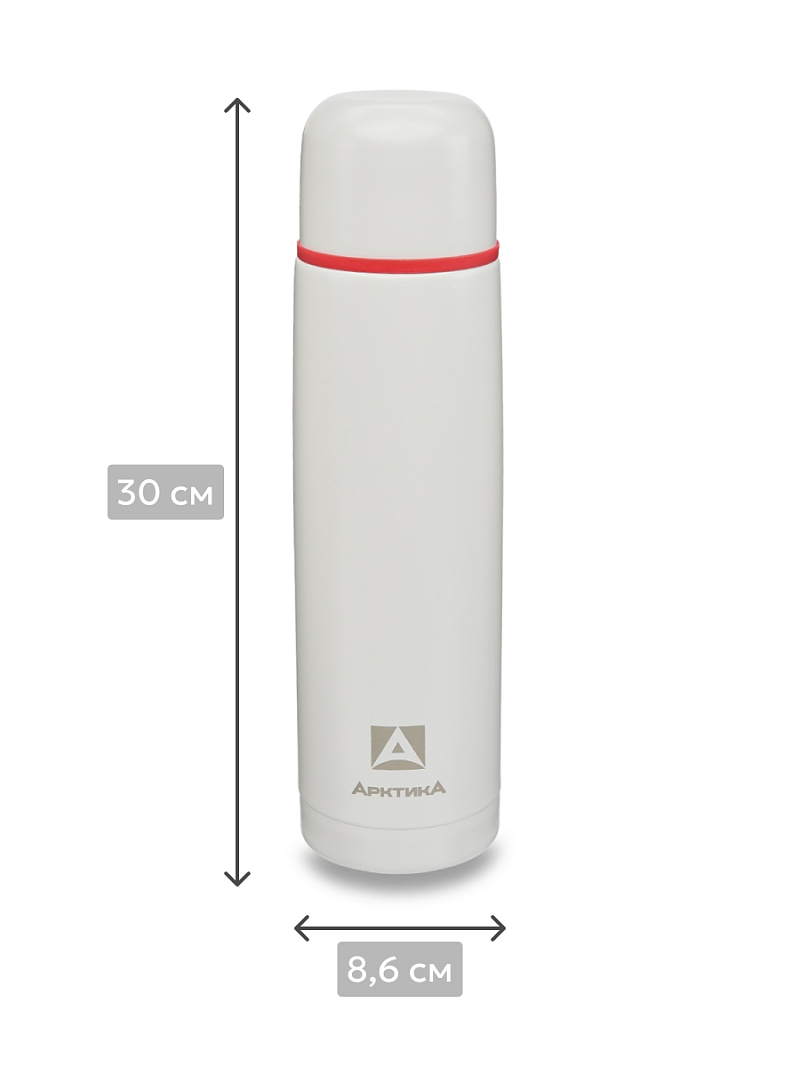 Термос 1л серии 101 «Арктика» текстурный с узким горлом - 5