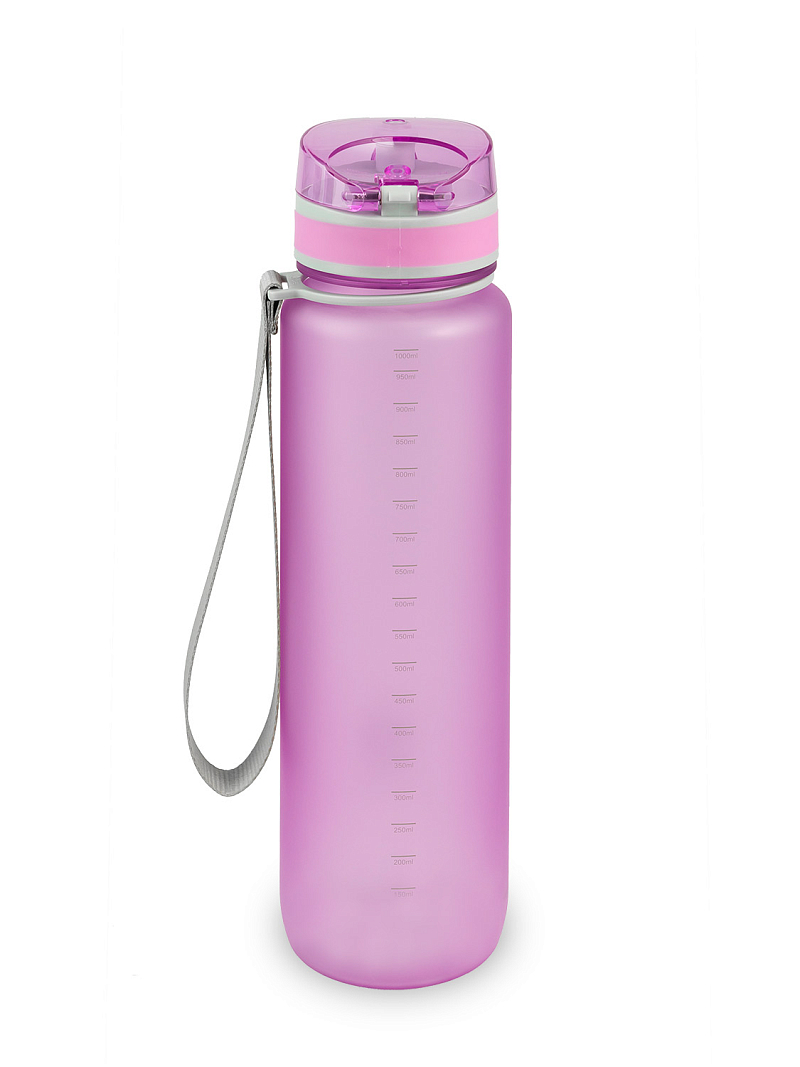 Тритановая бутылка 1л серии 720 матовая лавандовая с ситечком - 8