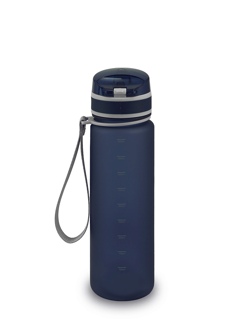 Тритановая бутылка 0.5л серии 720 матовая синяя с ситечком - 11