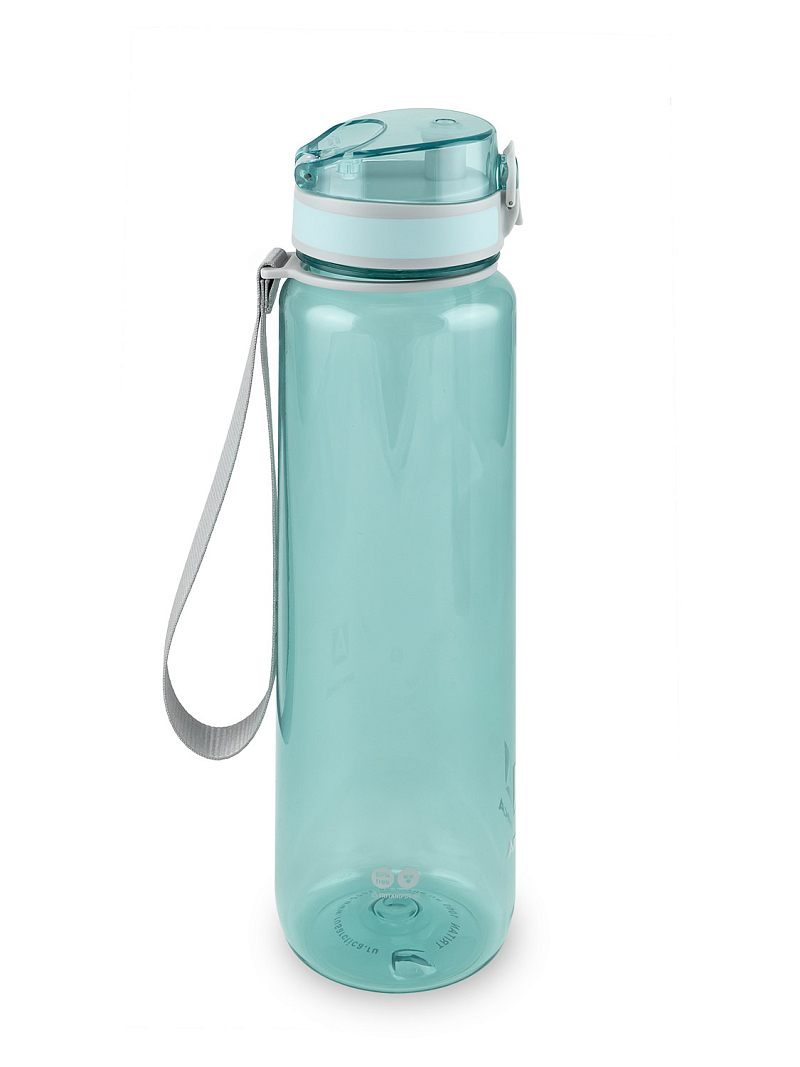 Тритановая бутылка 1л серии 720 глянцевая голубая с ситечком - 9