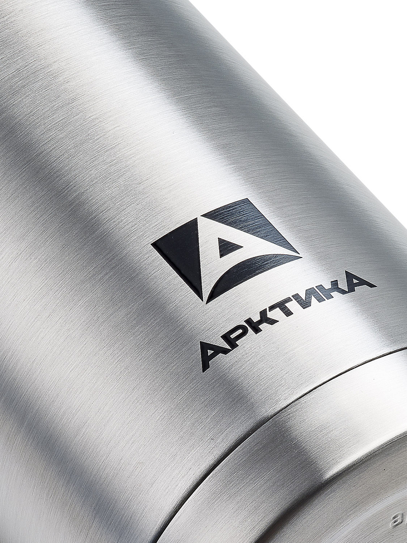 Термос 0.75л серии 301 для еды стальной с широким горлом - 3