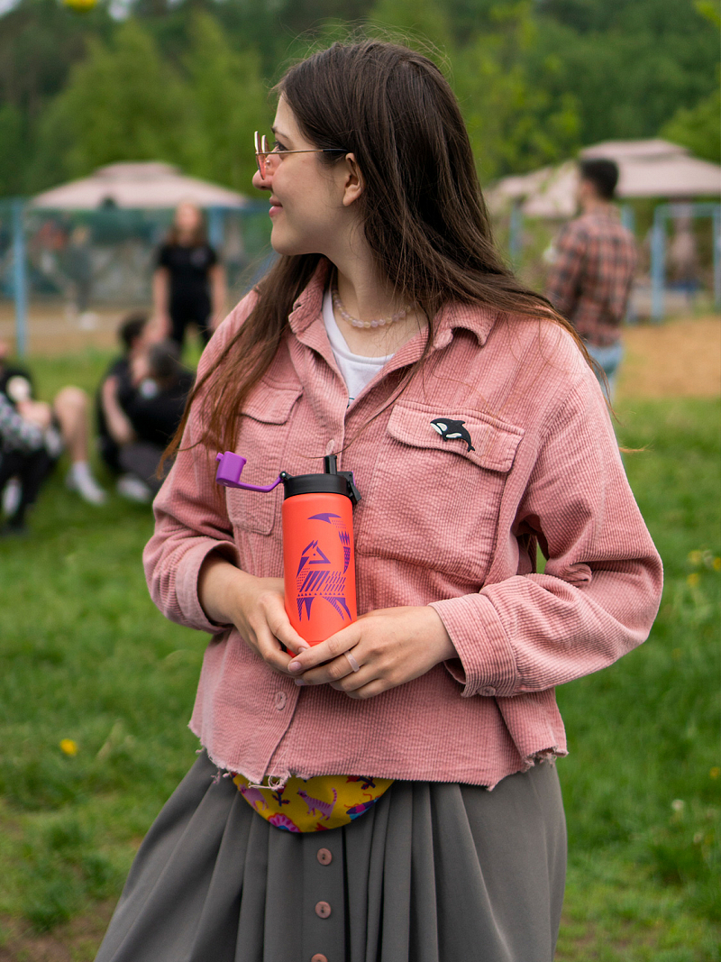 Термокружка 0.5л серии 702 «Сититерм» «Лиса» (уценка) - 5