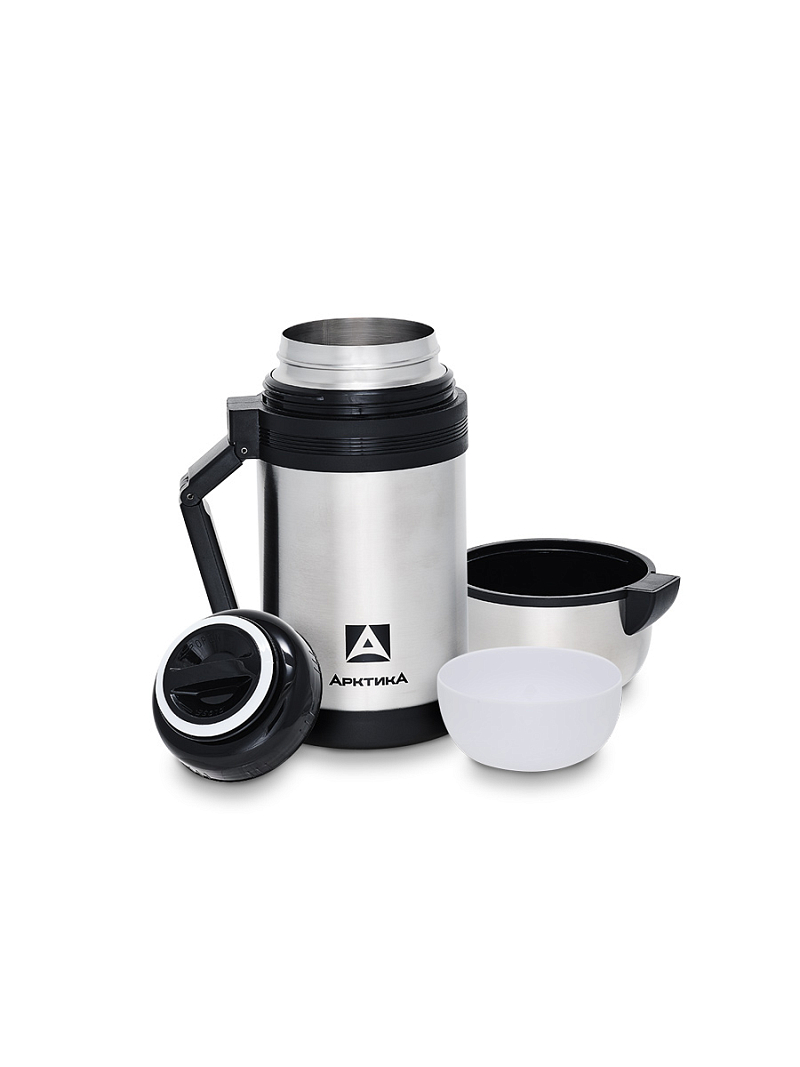 Термос 1л серии 201 стальной универсальный - 2