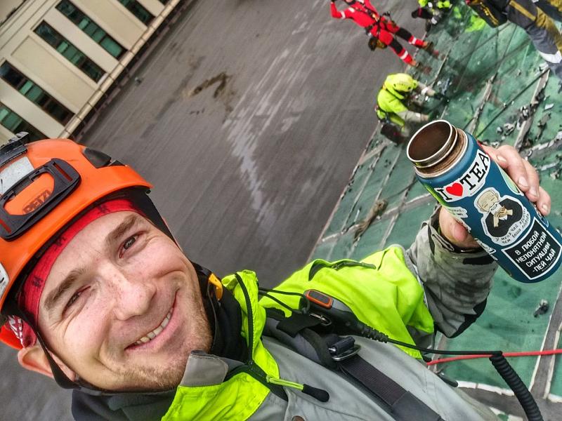 Всегда на высоте: один день промышленного альпиниста