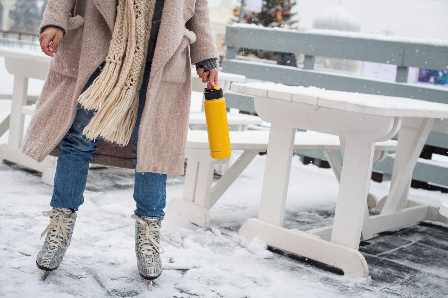 Термокружка или термос избавят от необходимости стоять в очередях за напитками и искать урну для одноразовых стаканчиков или пустых бутылок.