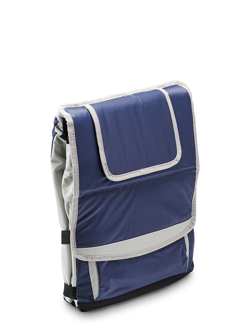 Термосумка-холодильник 20л серии 3001 синяя с люком - 7