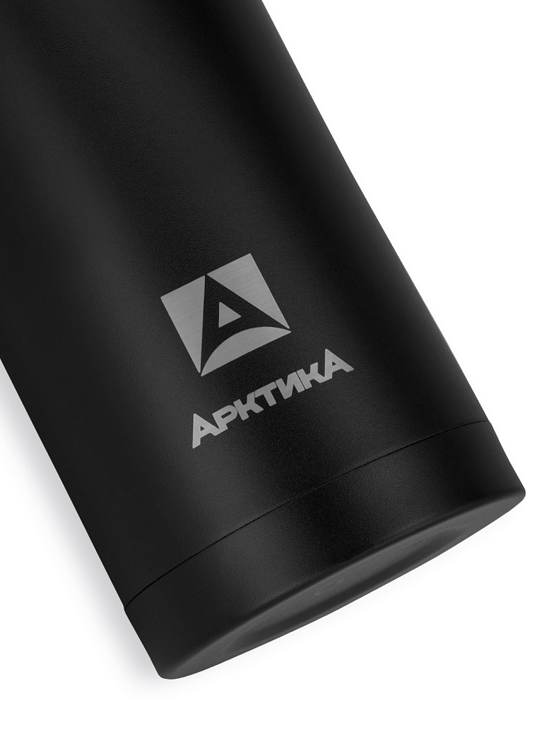 Термос 0.75л серии 105 чёрный с узким горлом - 5