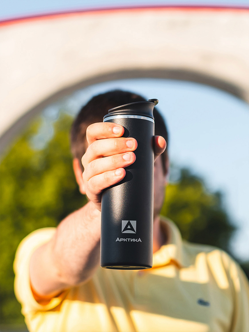 Термокружка 0.48л серии 710 чёрная - 2