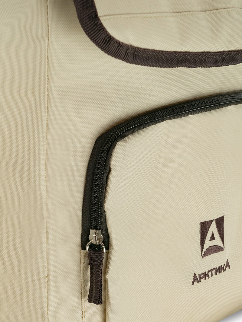 Термосумка-холодильник 30л серии 3001 бежевая с люком - 3