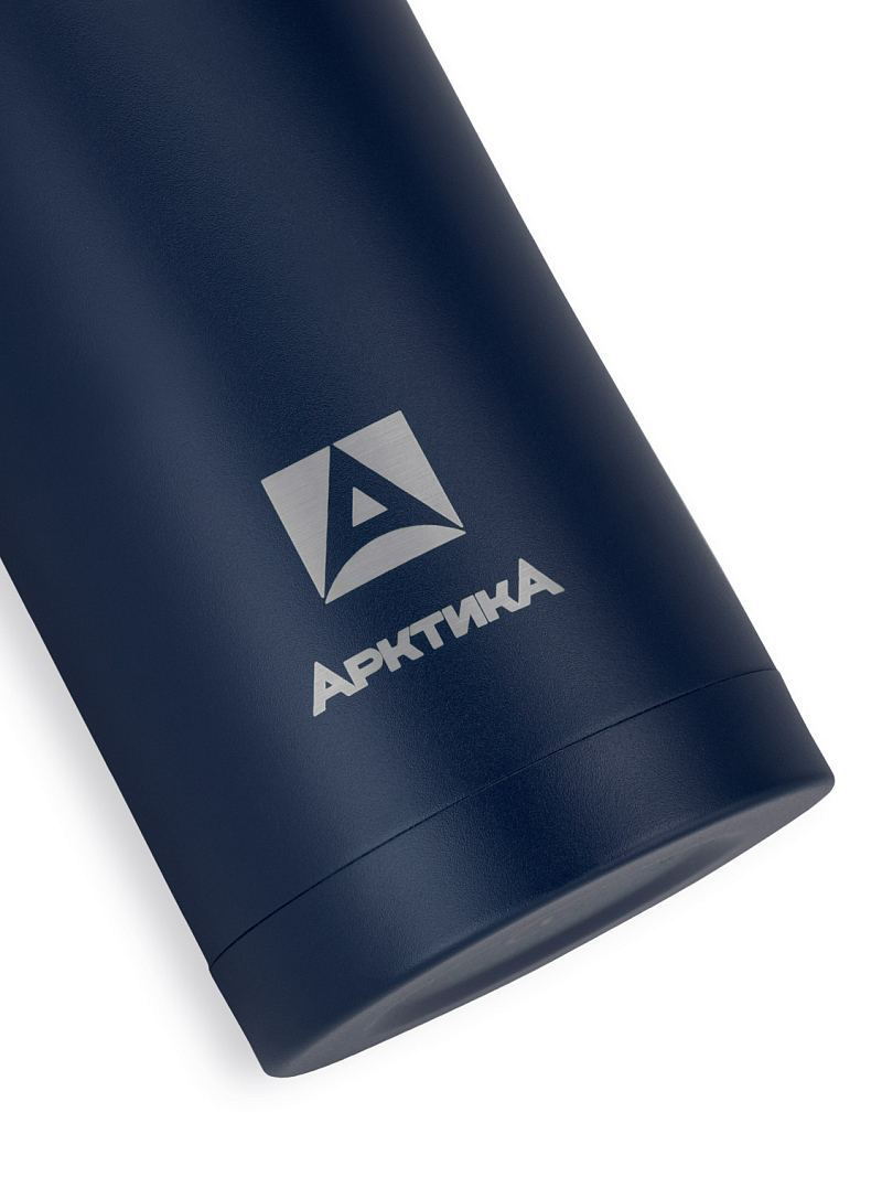 Термос 1.2л серии 105 синий с узким горлом - 5