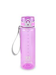 Питьевая бутылка 720 из тритана 0.5л, лавандовая глянцевая, с ситечком