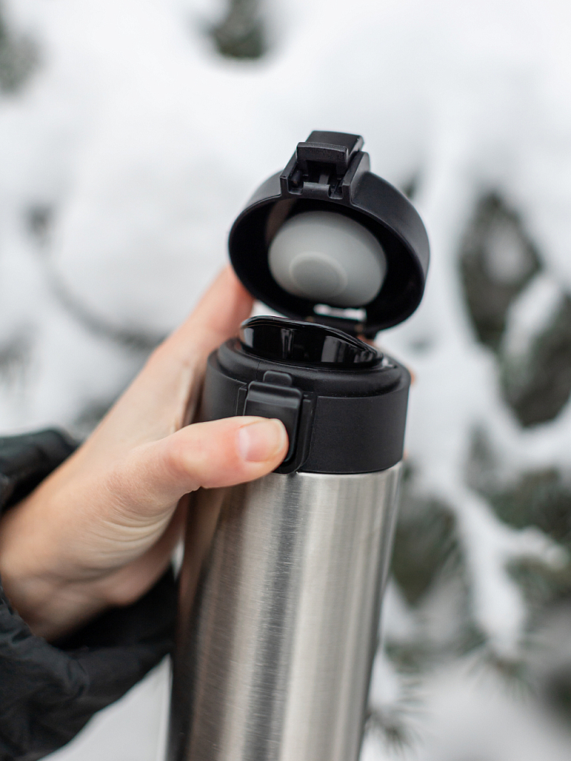 Термокружка 0.47л серии 703 стальная классическая - 4