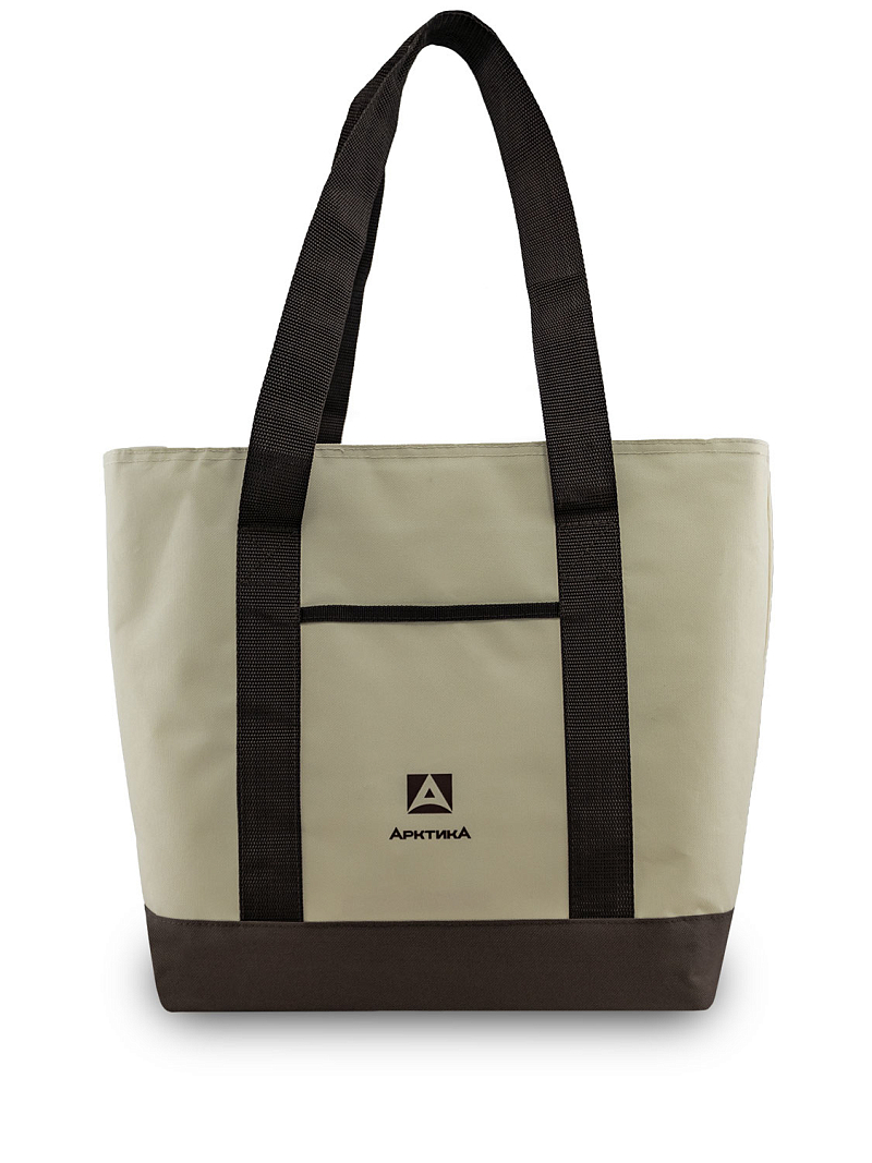 Термосумка-шоппер 17.5л серии 3400 бежевая - 1