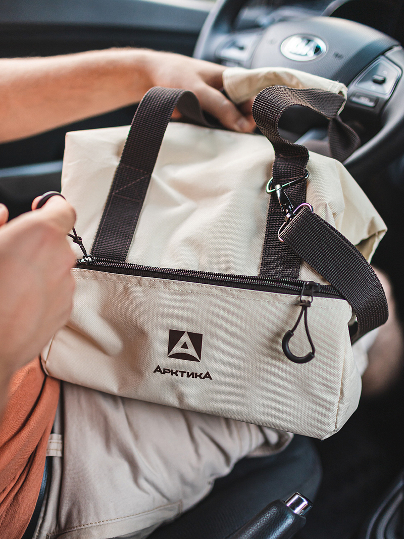 Термосумка-трансформер 11.5л серии 3600 бежевая - 12