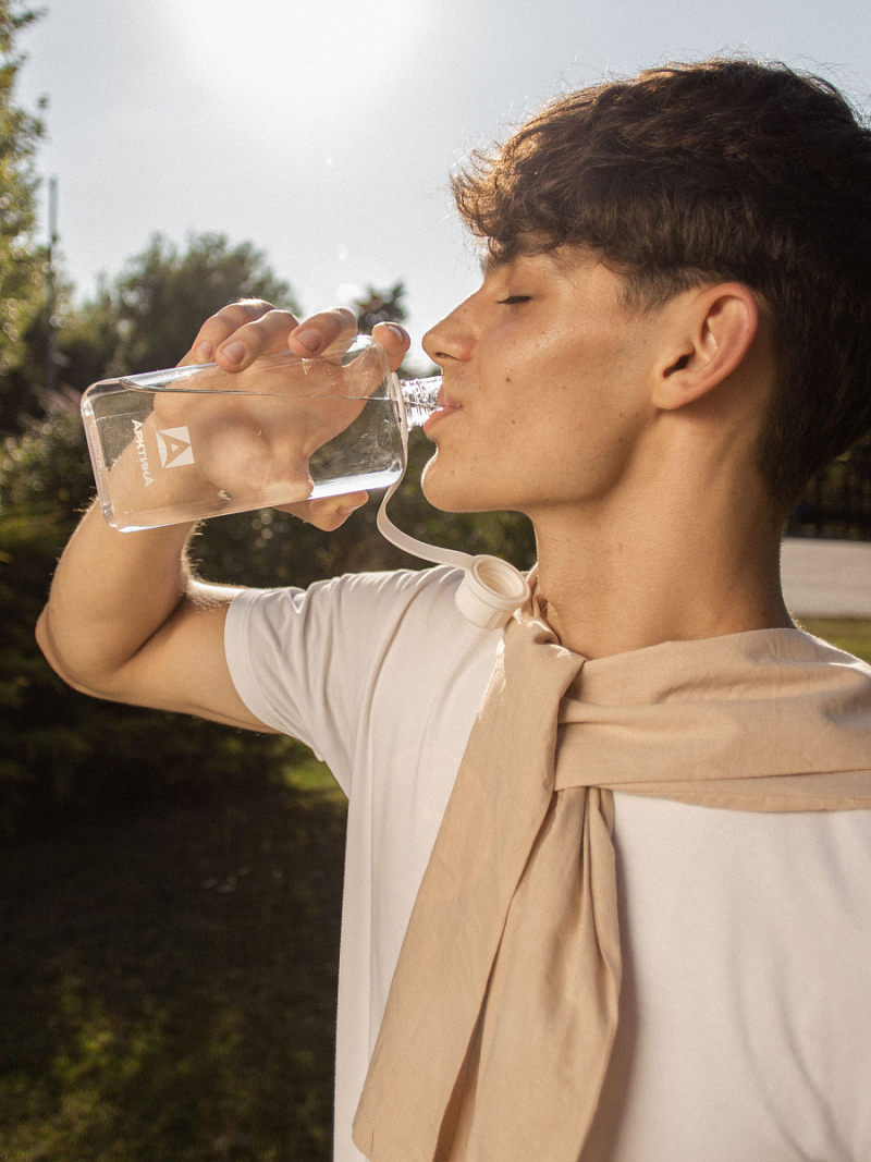 Тритановая бутылка 0.4л серии 727 «Снег» - 7