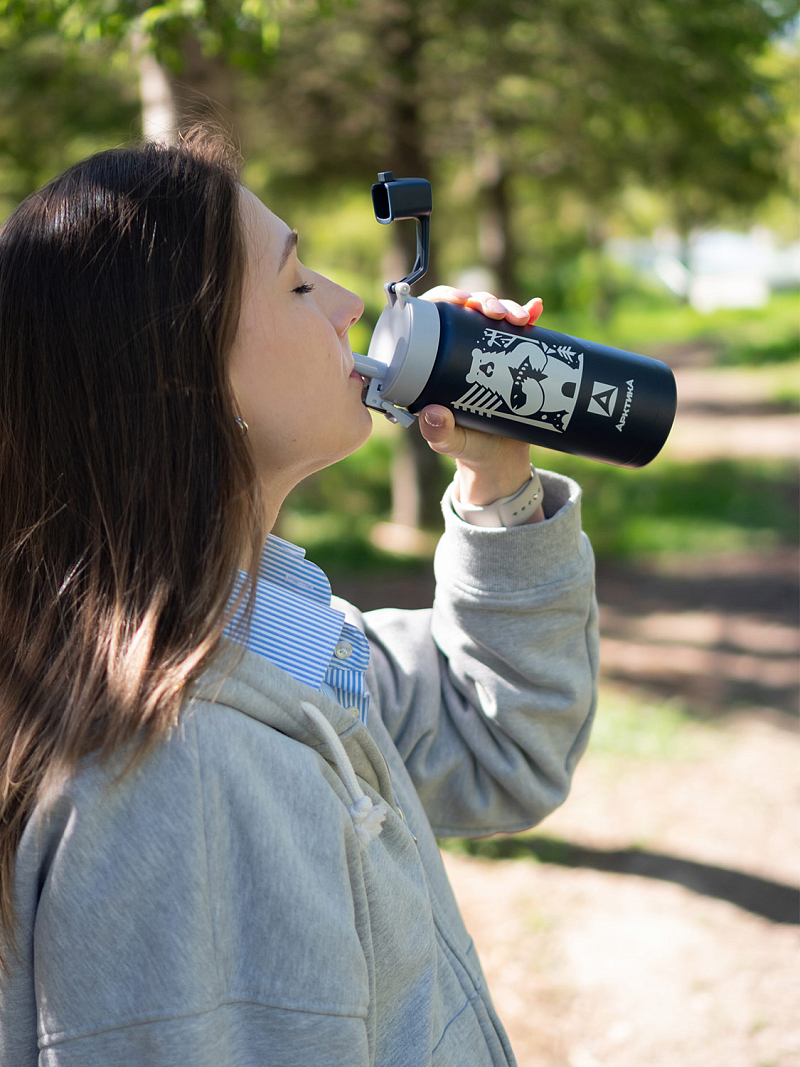 Термокружка 0.5л  серии 702 «Сититерм» «Медведь» - 6