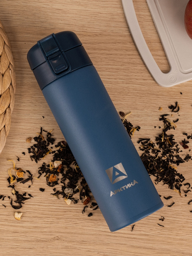 Термокружка 0.47л серии 703 «Нордик» с ситечком (уценка) - 4