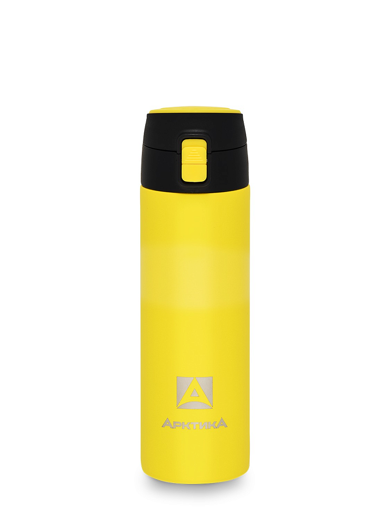 Желтый питьевой термос на 0.5л (уценка) - 1