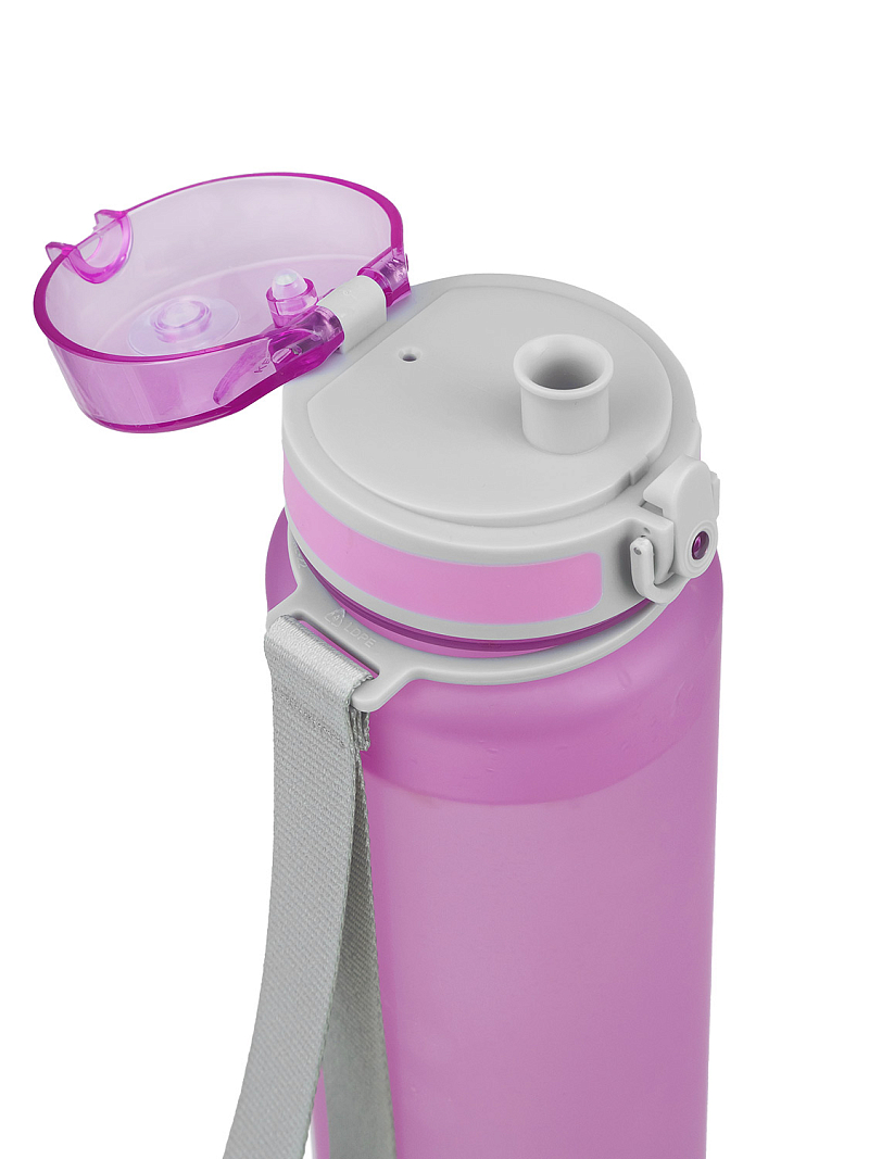 Тритановая бутылка 1л серии 720 матовая лавандовая с ситечком - 5