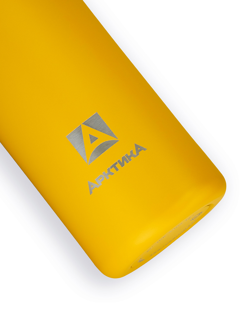 Термокружка 0.7л серии 708 жёлтая со спортивной крышкой - 7