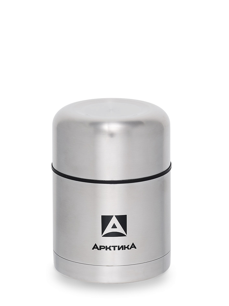 Термос 0.5л серии 301 для еды стальной с широким горлом - 1