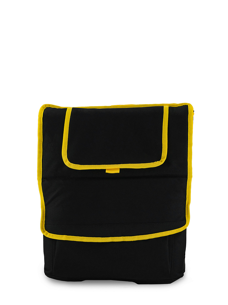 Термосумка-холодильник 30л серии 3001 чёрная с люком - 8