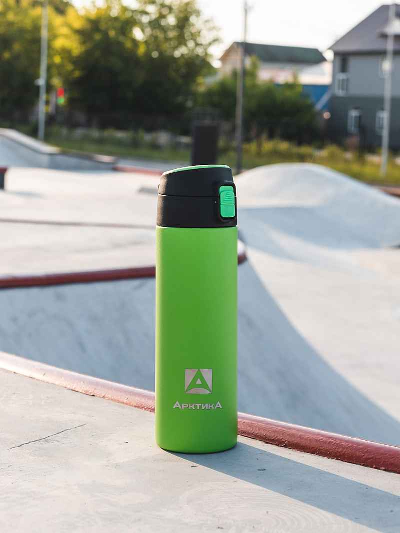 Термокружка 0.5л серии 705 зелёная текстурная - 2