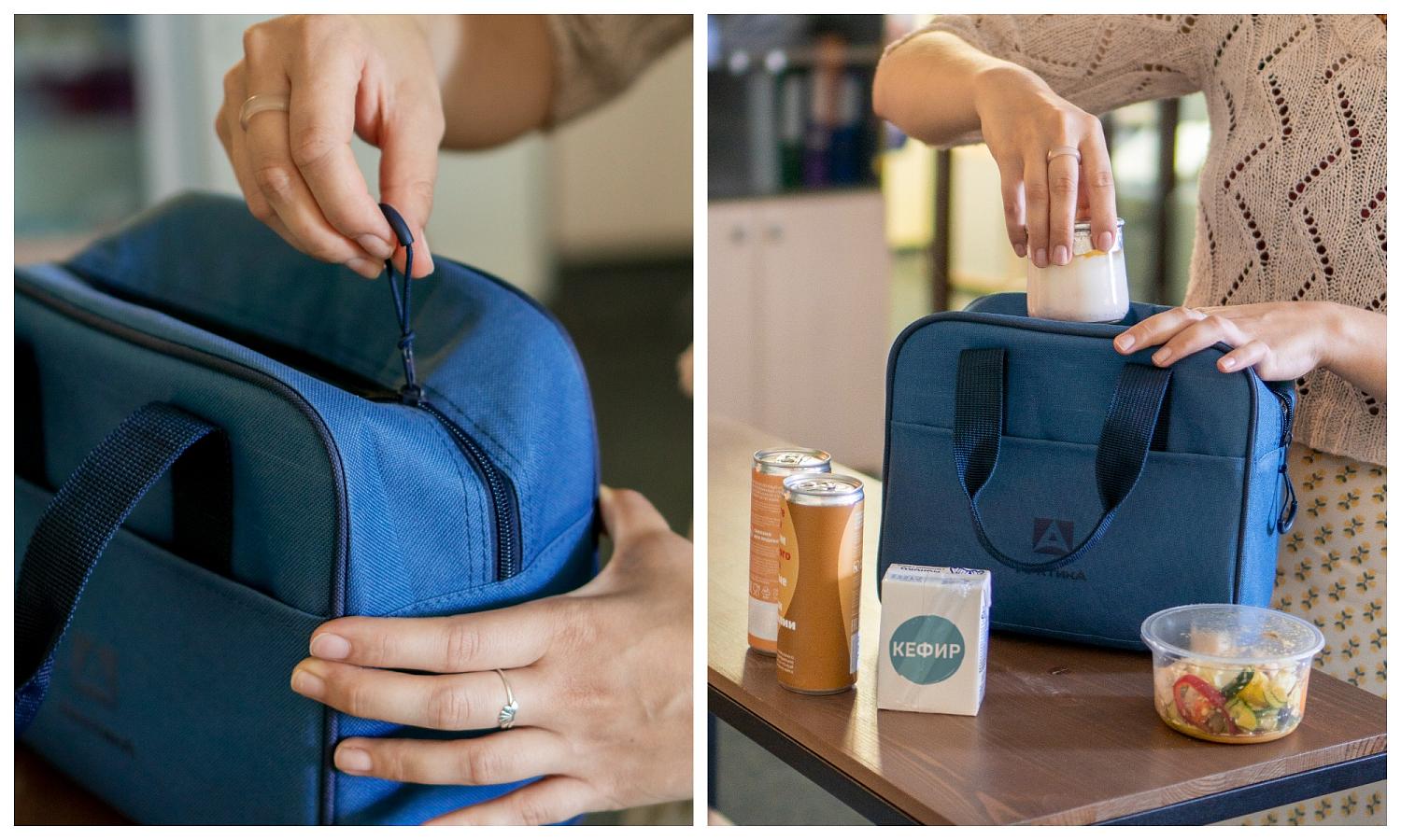 Лаконичный дизайн и универсальные расцветки термосумки для ланча «Арктика» везде впишутся и будут кстати под рукой и в автомобиле. 