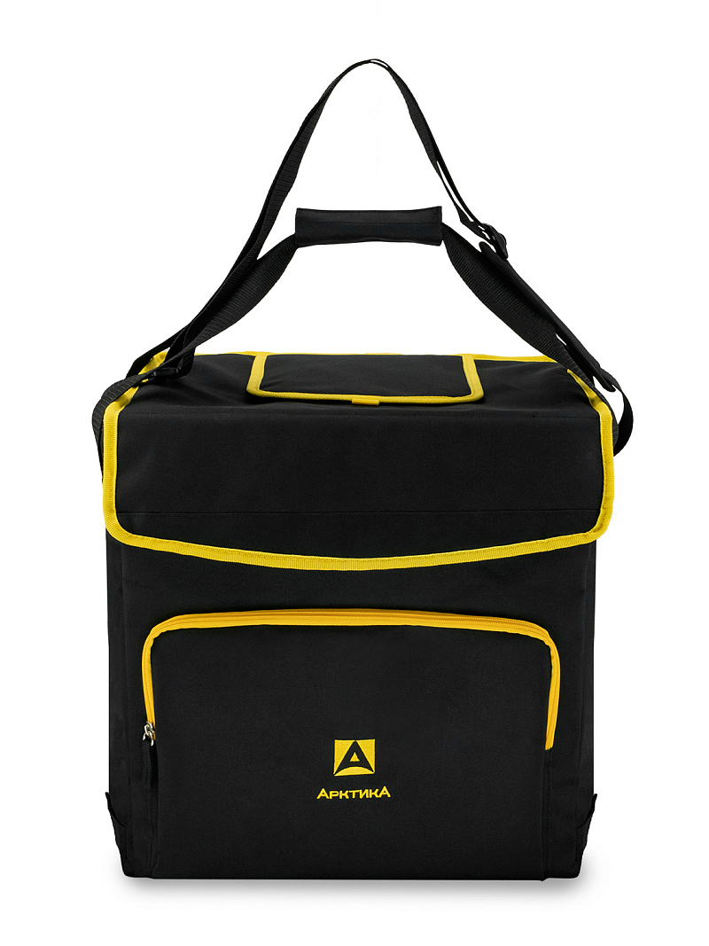 Термосумка-холодильник 30л серии 3001 чёрная с люком - 2