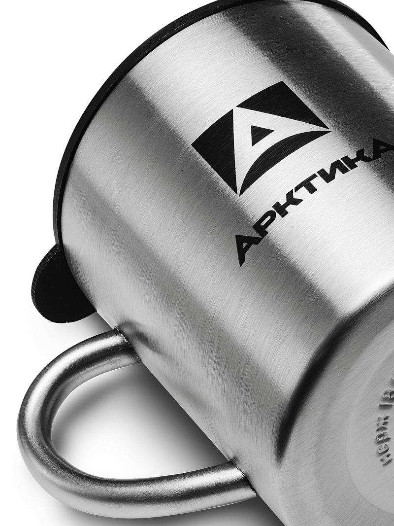 Термокружка 0.3л серии 801 стальная с крышкой - 3