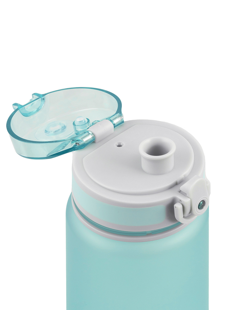 Тритановая бутылка 0.5л серии 720 матовая голубая с ситечком - 3