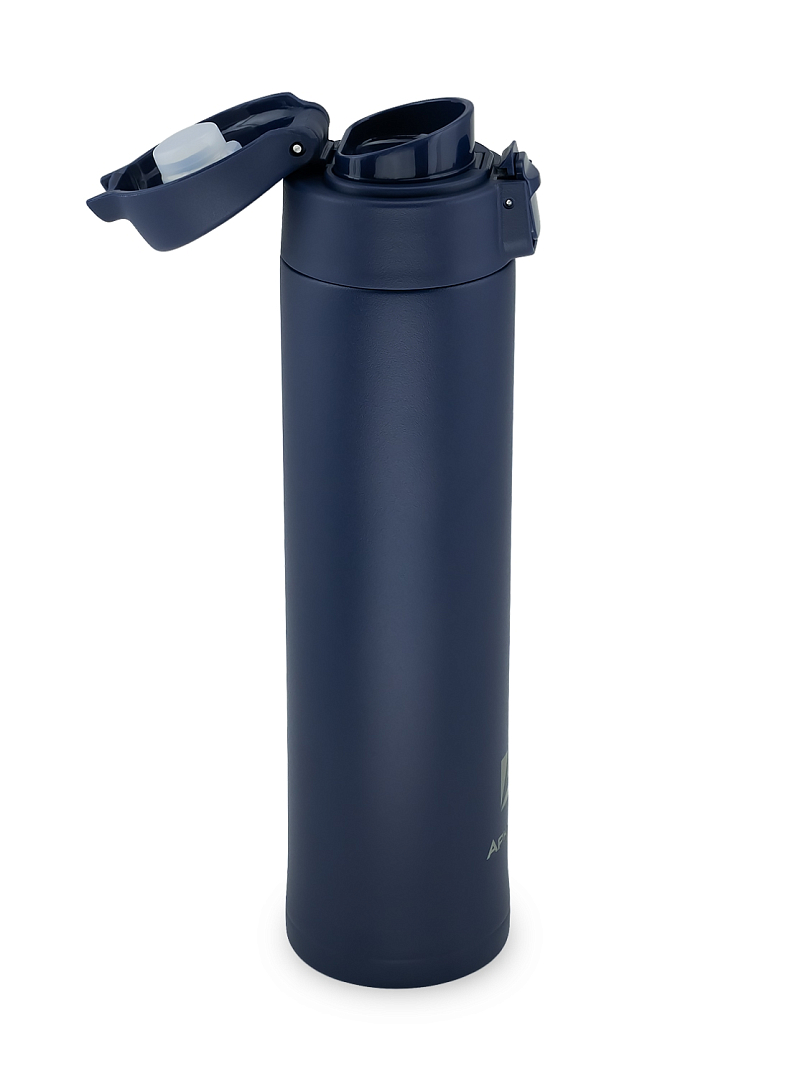 Термокружка 0.52л серии 701 синяя с закрытой питьевой системой - 9