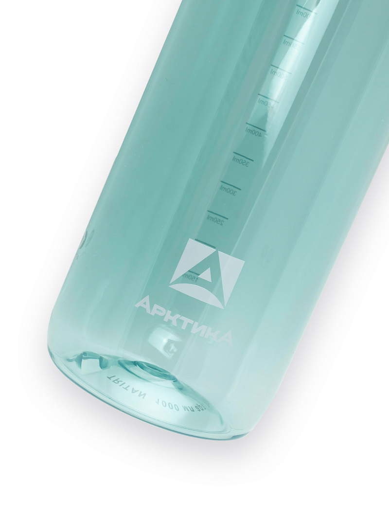 Тритановая бутылка 1л серии 720 глянцевая голубая с ситечком - 5