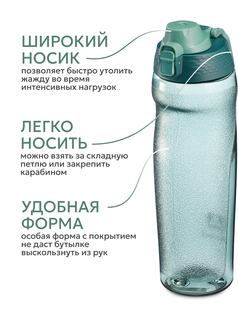 Тритановая бутылка 0.7л серии 721 «Хвоя» питьевая - 3