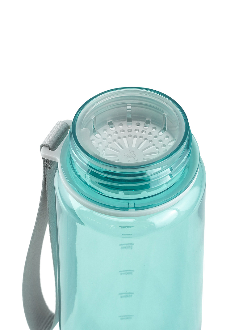 Тритановая бутылка 0.5л серии 720 глянцевая голубая с ситечком - 8