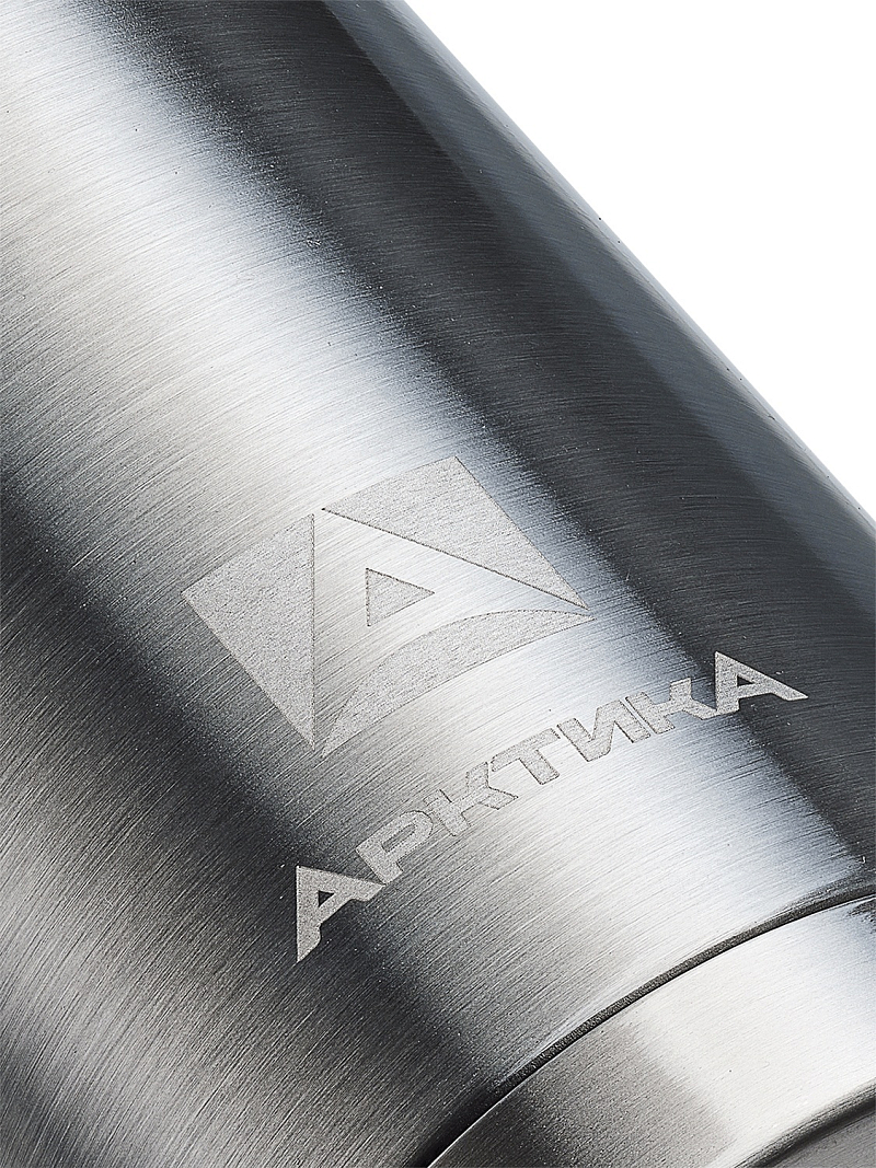 Термос 0.75л серии 105 стальной с лаковым покрытием и узким горлом - 5